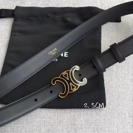 AC Women‘s Leather Belt Triomphe Buckl-1 mysite