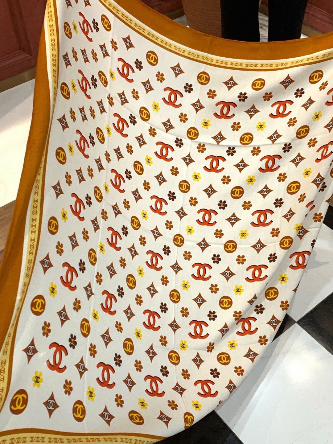 '- 26S SCARF 140 IN CASHMERE AND SILK 306121 mysite