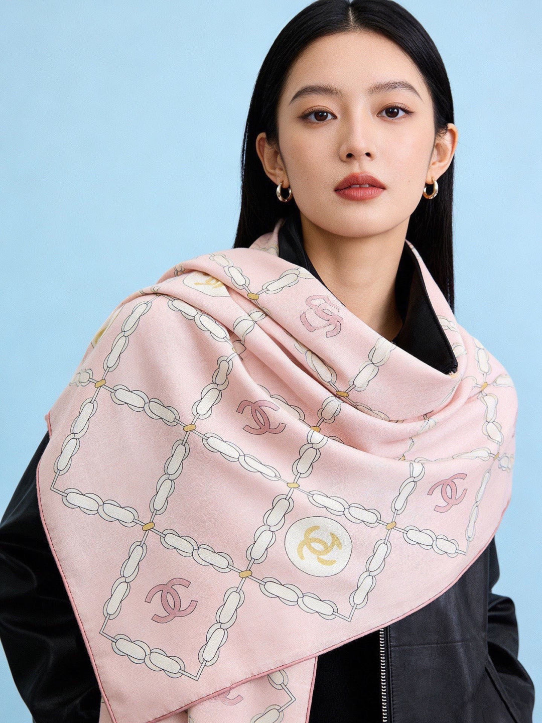'- 26S SCARF 135 IN CASHMERE AND SILK 306125 mysite