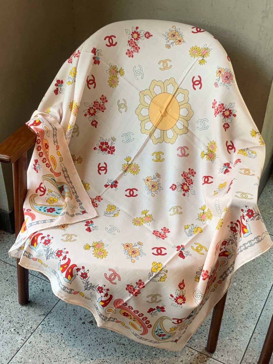 '- 26S SCARF 135 IN CASHMERE AND SILK 306129 mysite