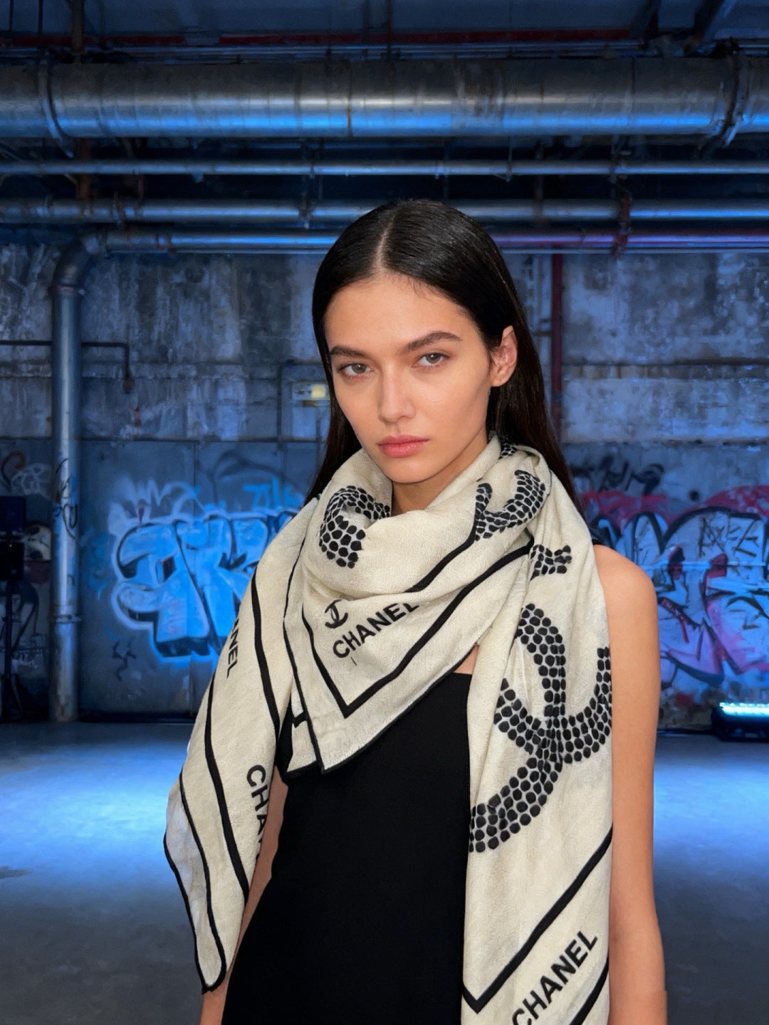 '- 26S SCARF 135 IN CASHMERE AND SILK 309307 mysite