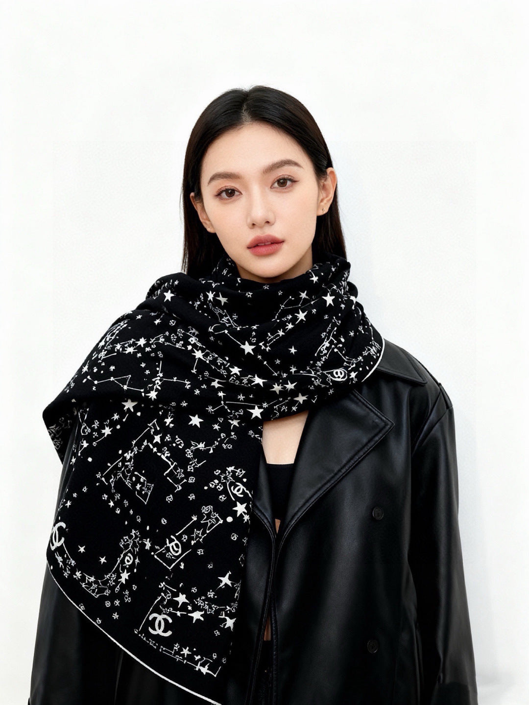 '- 26S SCARF 135 IN CASHMERE AND SILK 309310 mysite