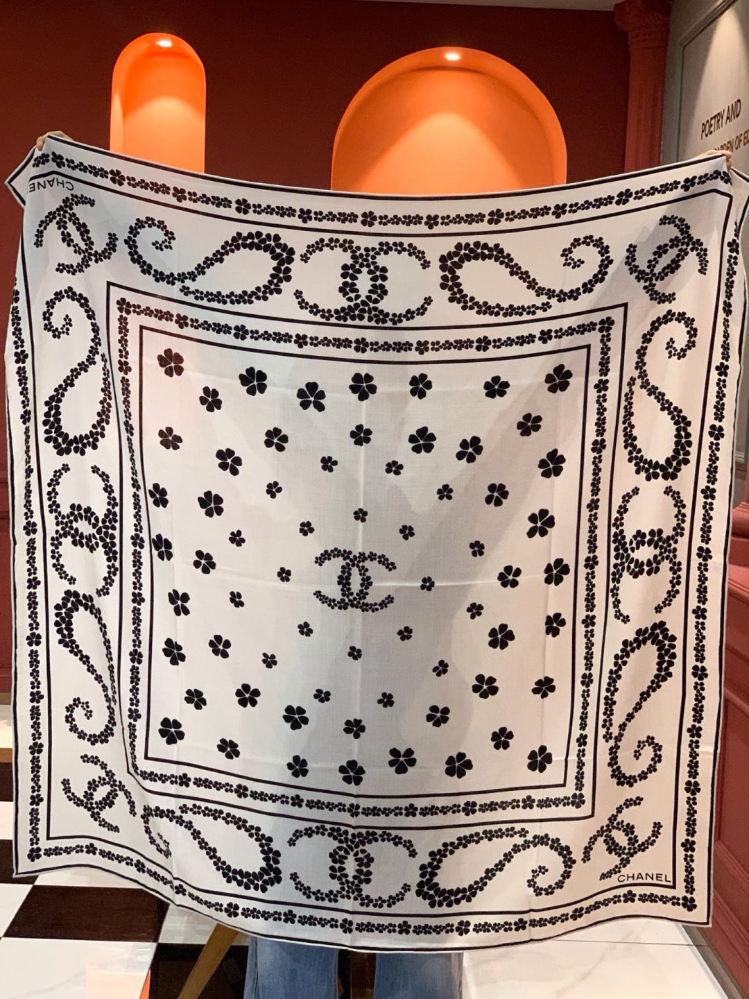 '- 26S SCARF 135 IN CASHMERE AND SILK 309370 mysite