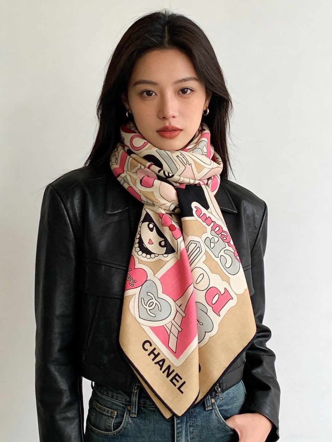 '- 26S SCARF 135 IN CASHMERE AND SILK 309870 mysite