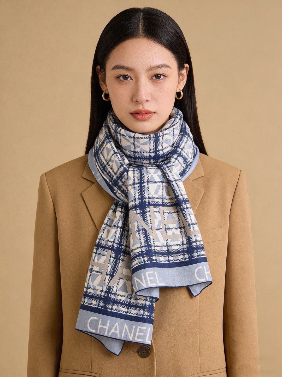 '- 26S SCARF 135 IN CASHMERE AND SILK 309898 mysite