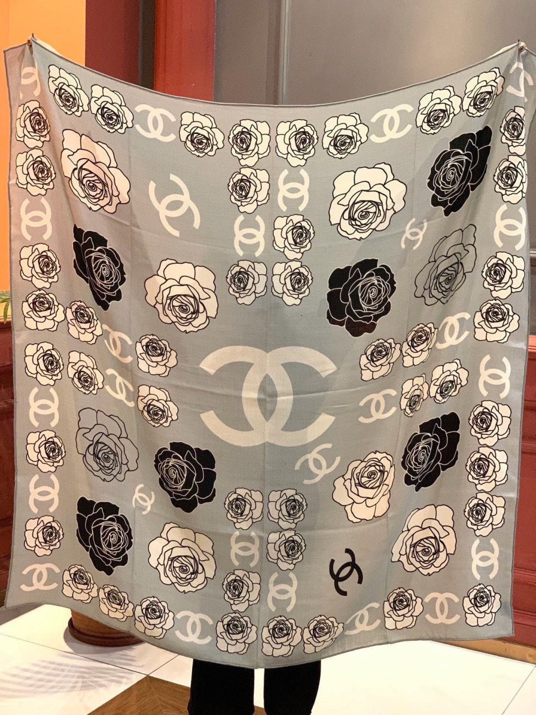 '- 26S SCARF 140 IN SILK AND CASHMERE 313318 mysite