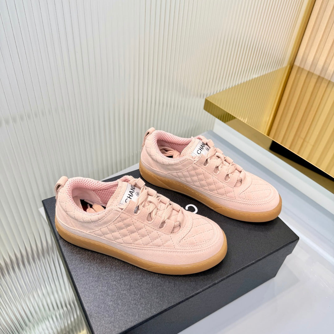 26S SNEAKERS IN LIGHT PINK SUEDE mysite