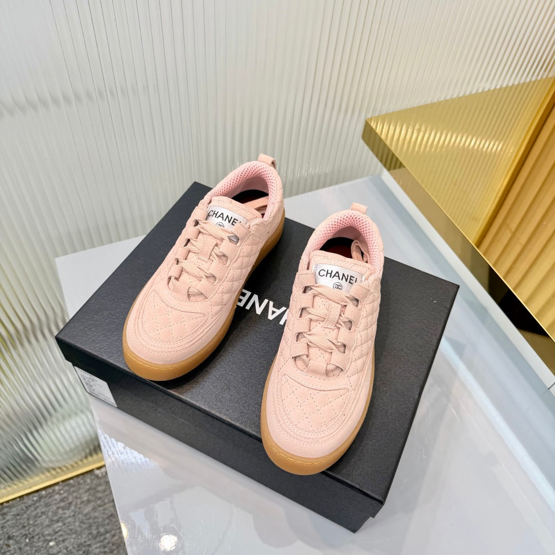 26S SNEAKERS IN LIGHT PINK SUEDE mysite