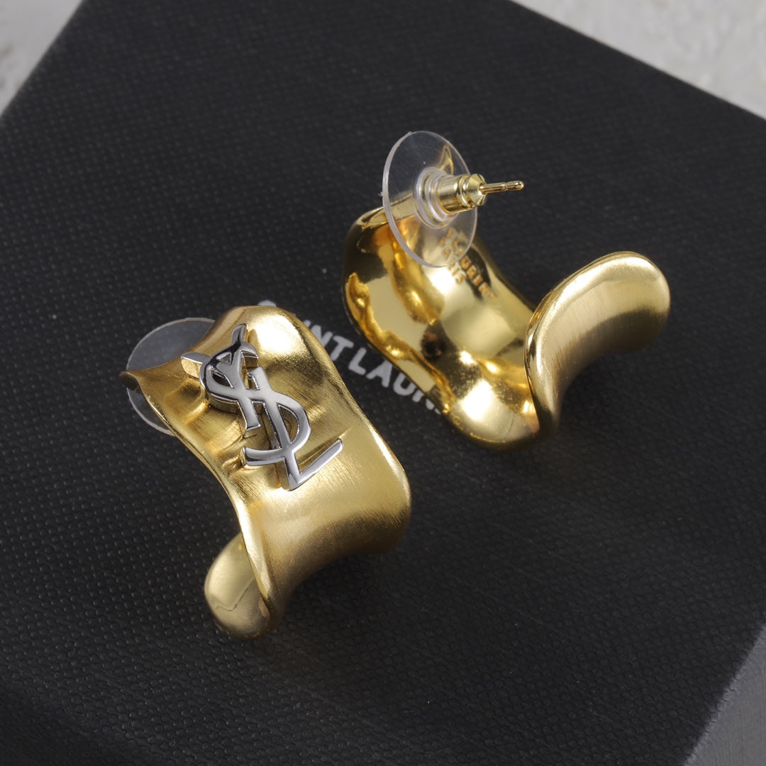 Yes Irregular Design Earrings mysite
