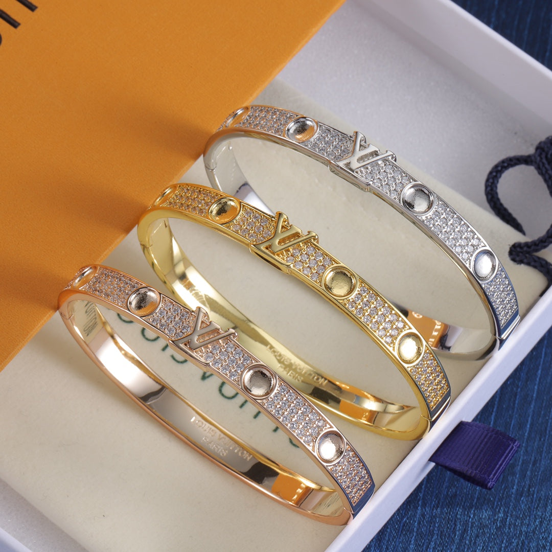 Glitter Love Rhinestone Bracelet mysite