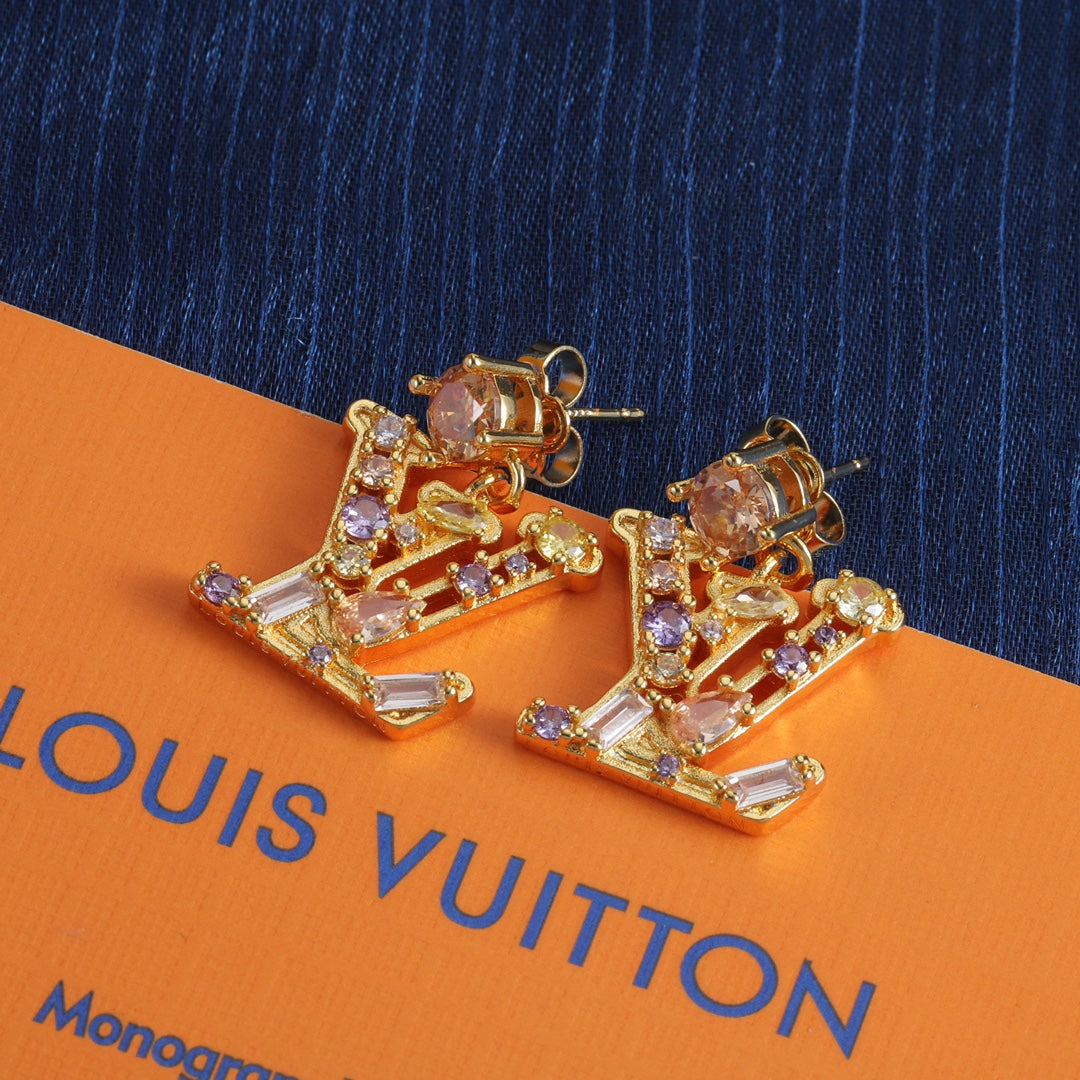 Love Colorful Diamond Earring mysite