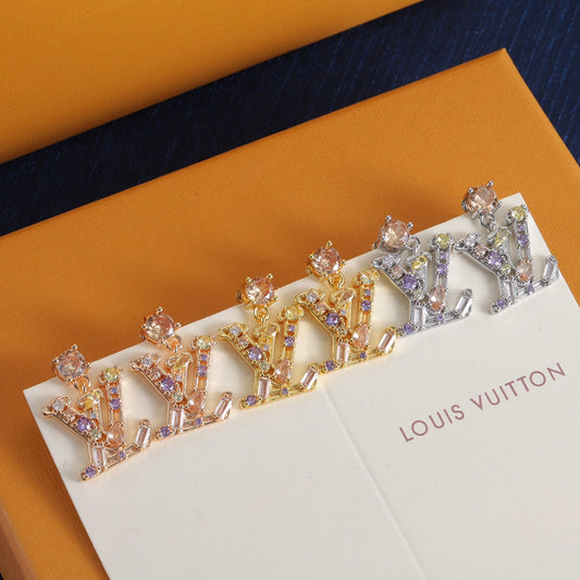 Love Colorful Diamond Earring mysite