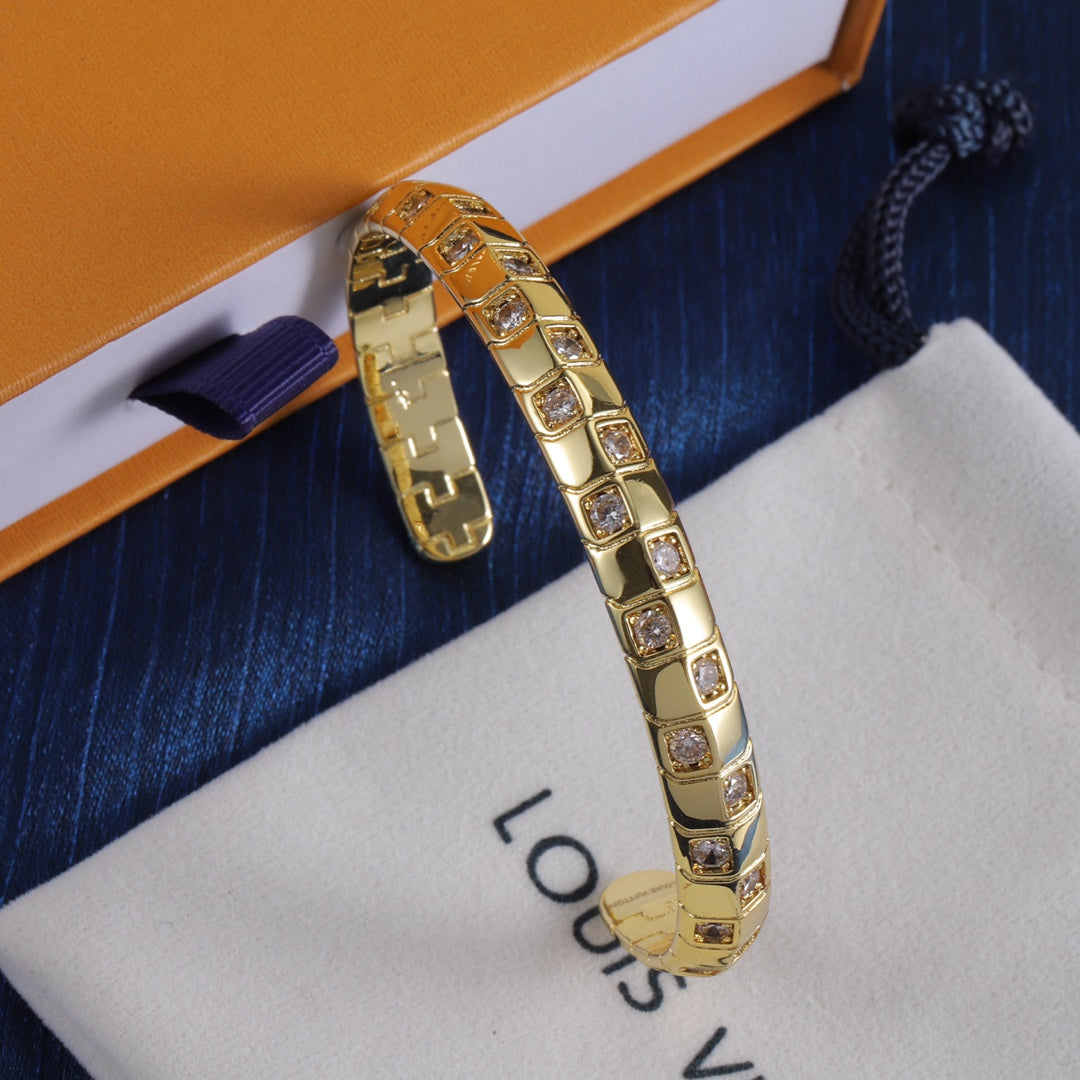 Gold Love Open Bracelet mysite