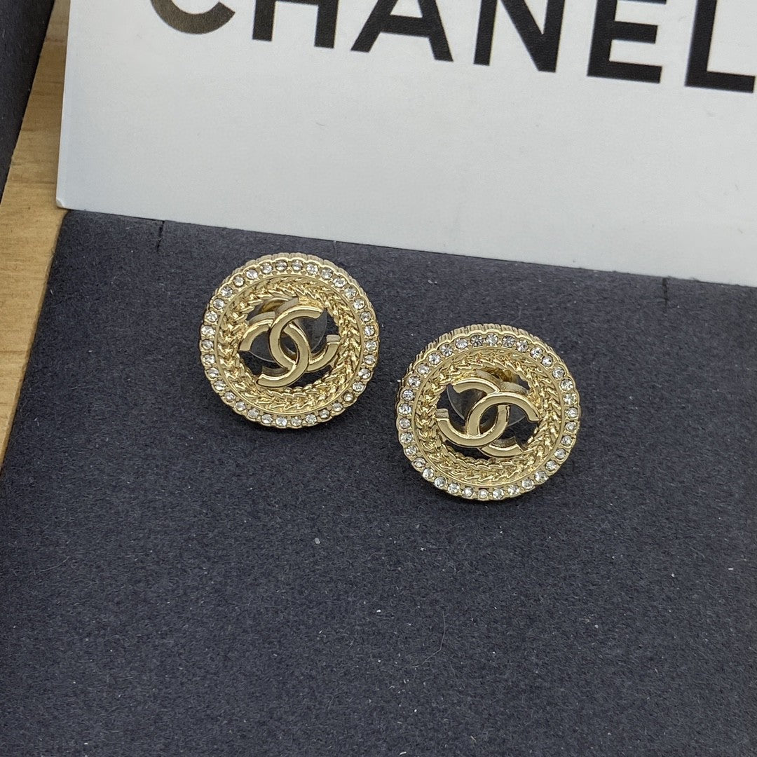 BB Button Girl Earrings Stud mysite