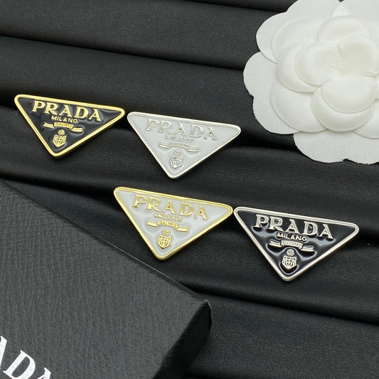 Triangle Design Girl Brooch mysite