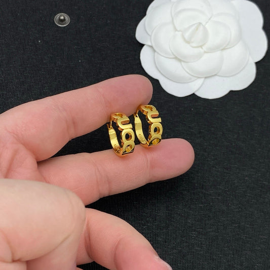 Good Golden Cute Earrings mysite