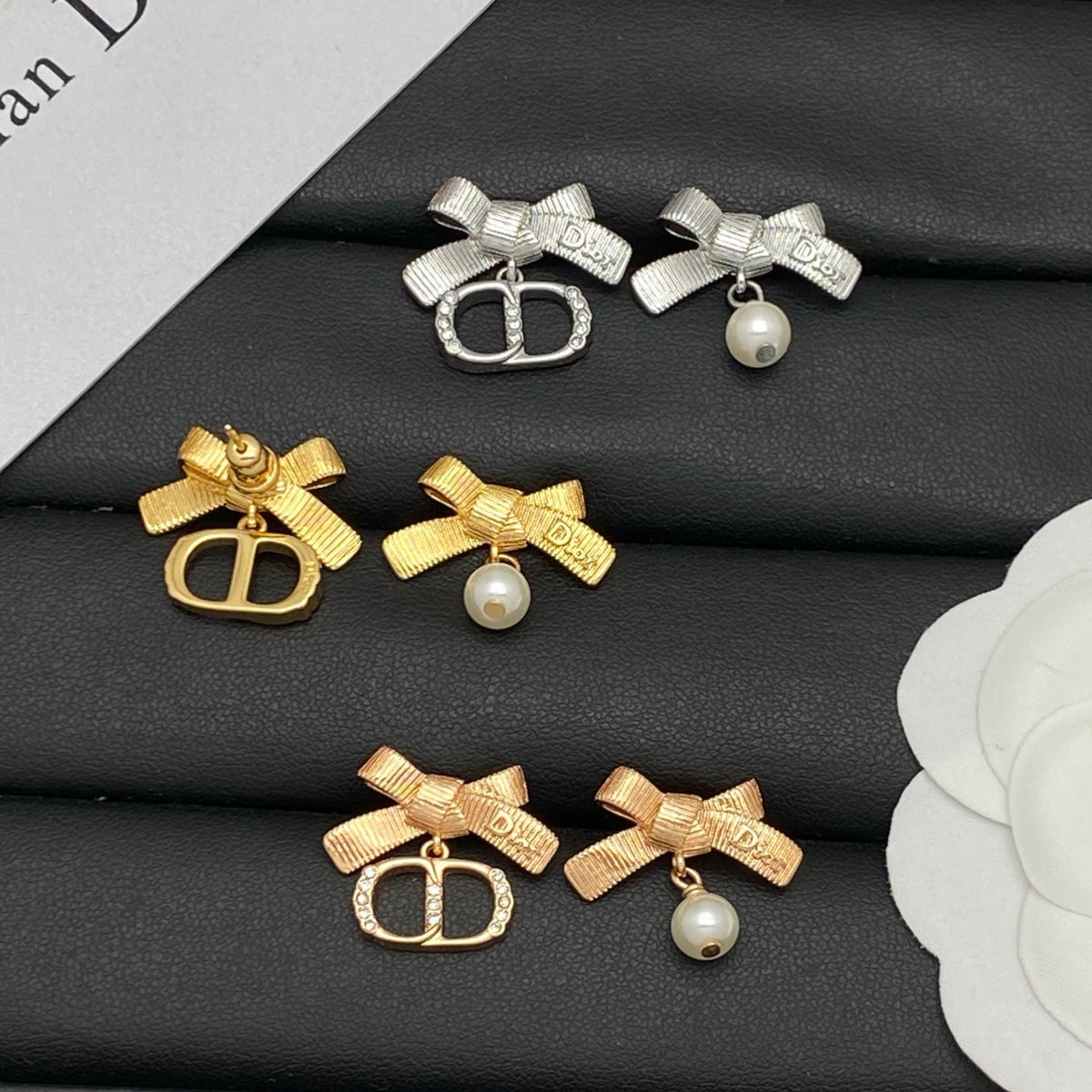 Dove Bow Knot Girl Earrings mysite
