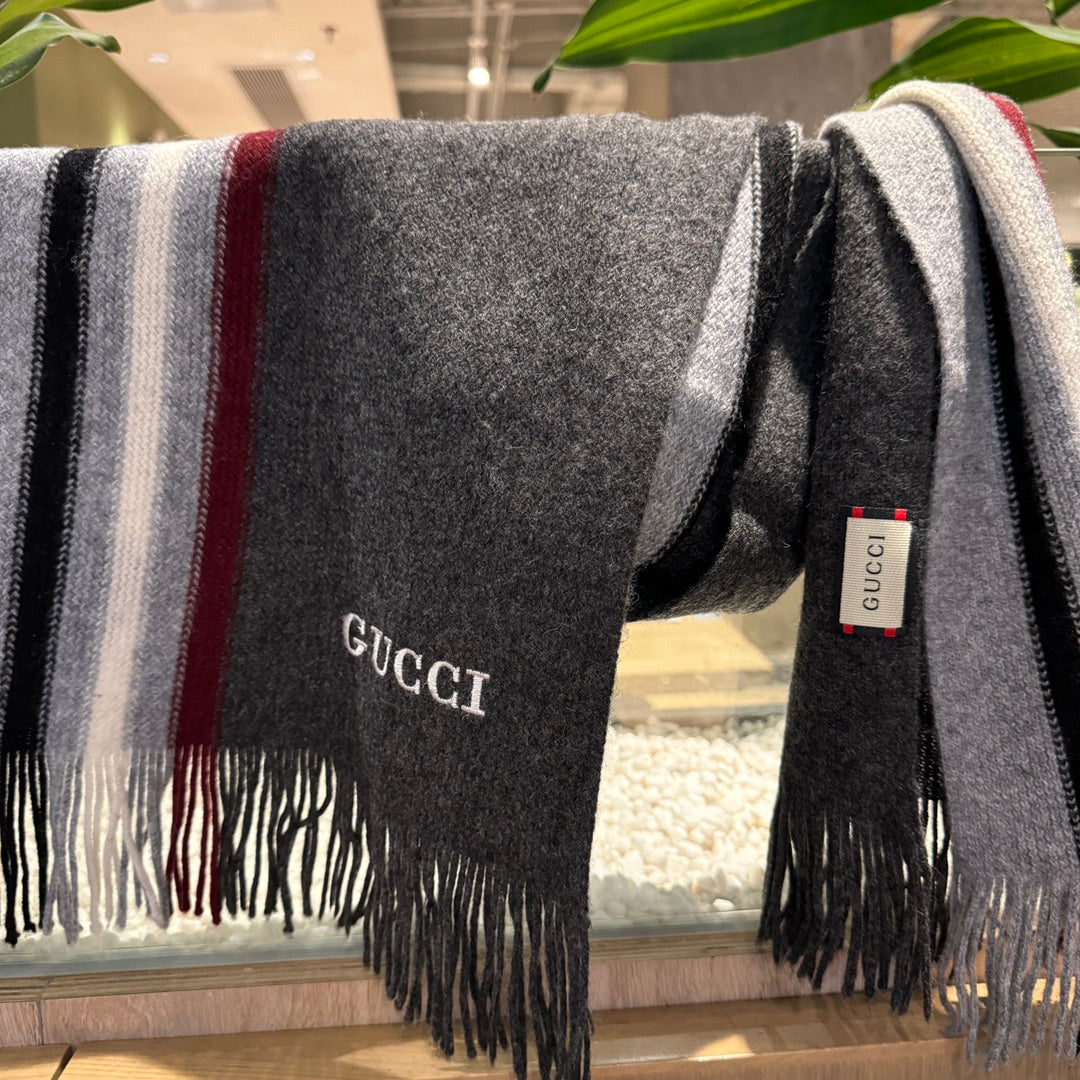 SCARF 180 CM COLORFUL KNIT WOOL 401255 mysite