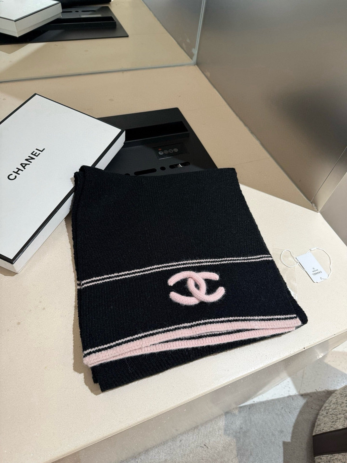 '- 26S SCARF 190 IN KNITTED CASHMERE 309393 mysite