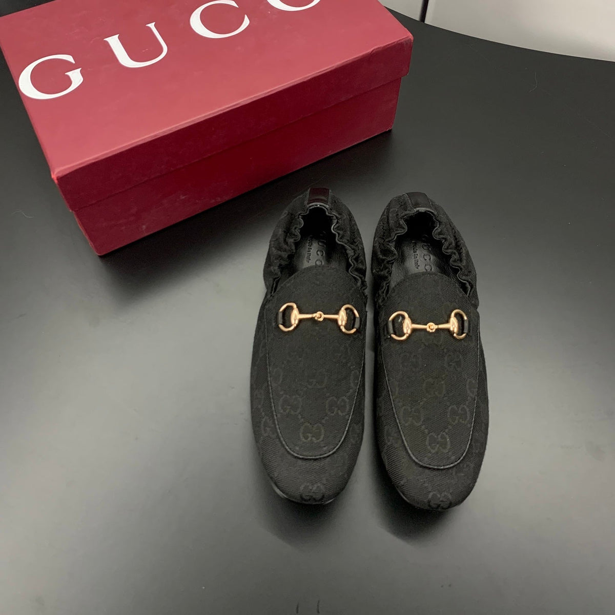 26S LOAFERS IN BLACK CANVAS mysite