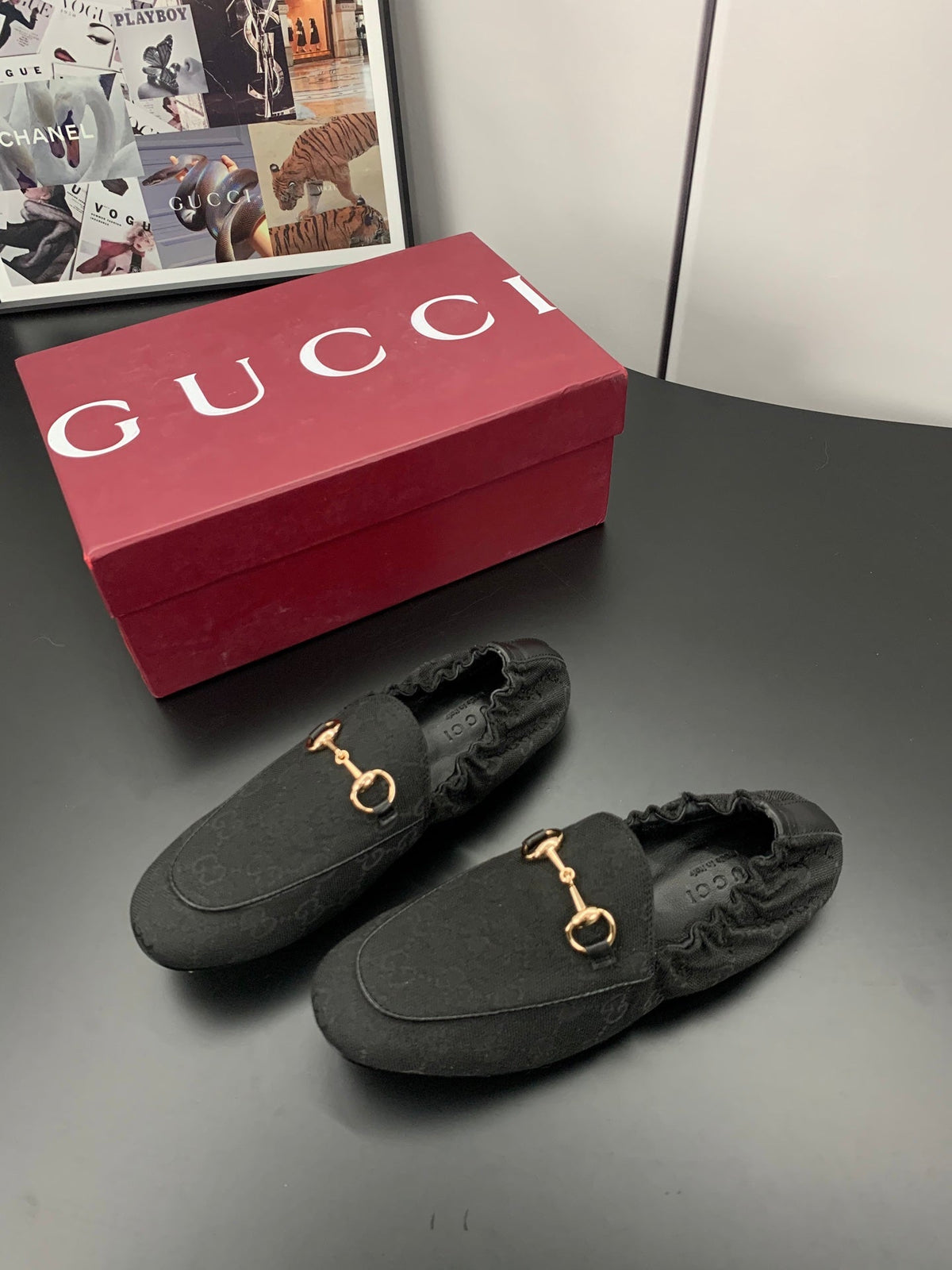 26S LOAFERS IN BLACK CANVAS mysite