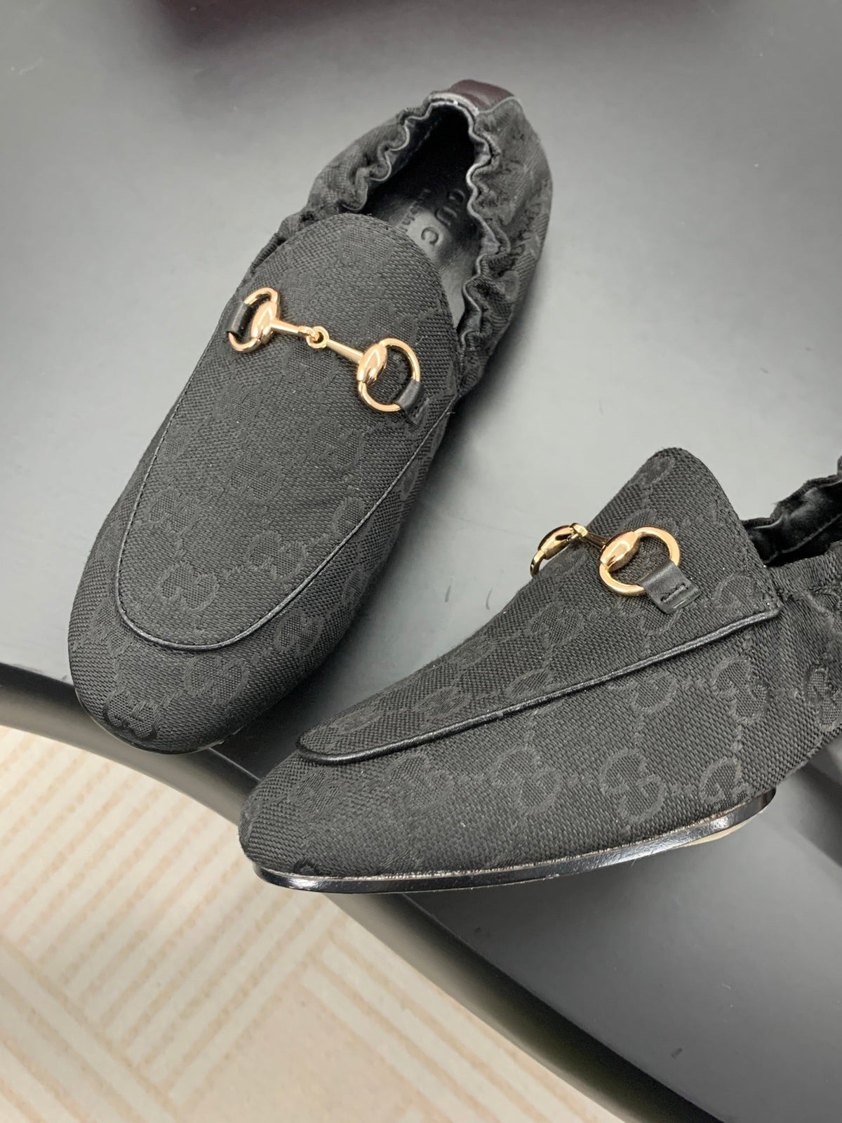 26S LOAFERS IN BLACK CANVAS mysite