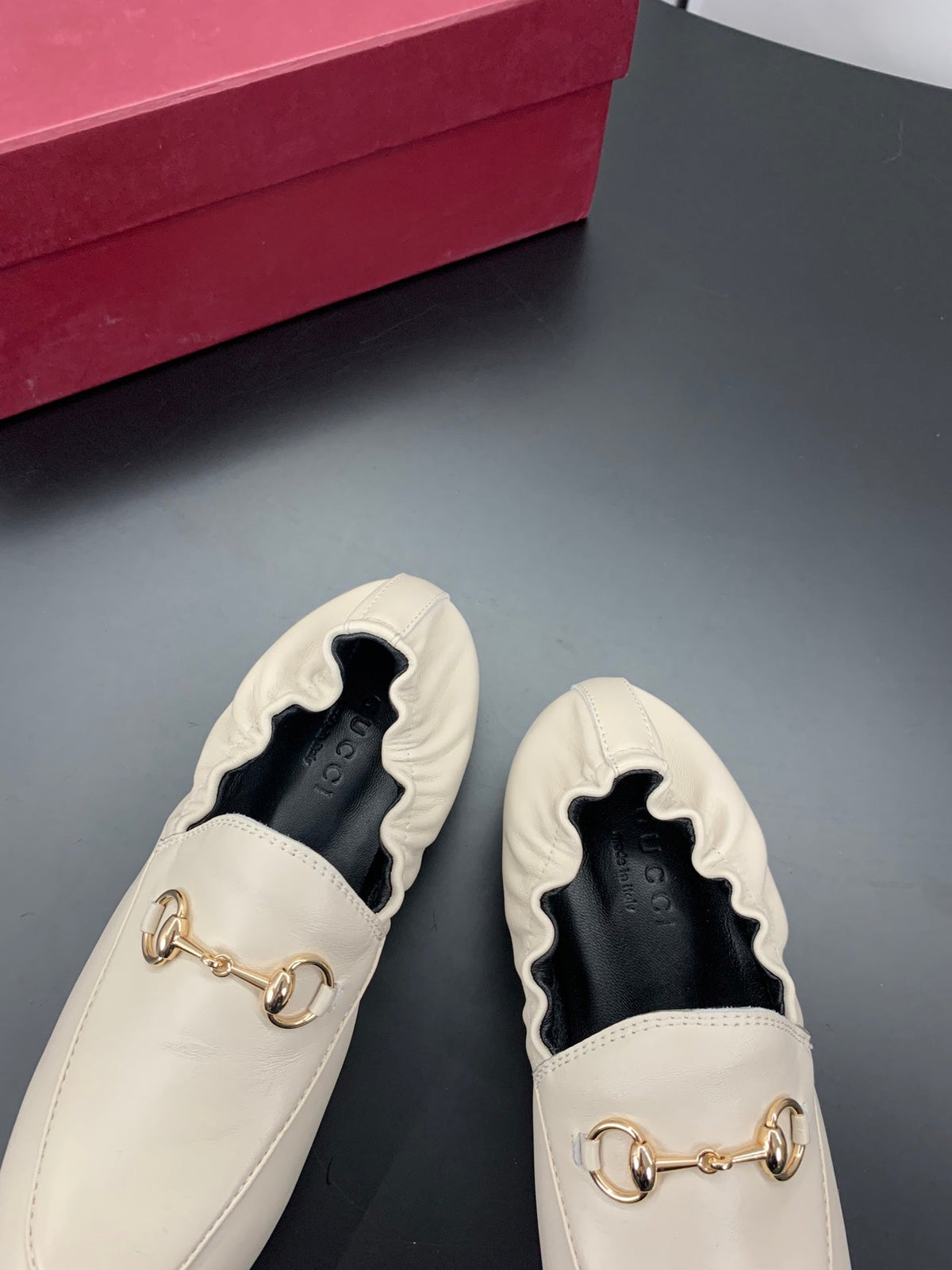 26S LOAFERS IN CREAM WHITE CALFSKIN mysite