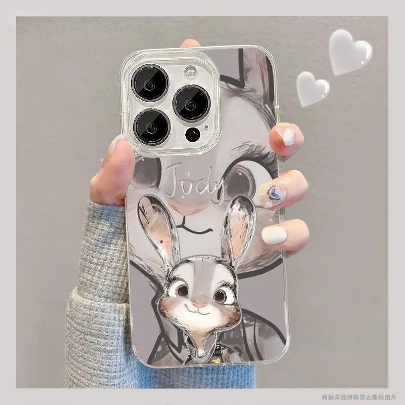 Zootopia-Inspired iPhone Case Set – Judy Hopps & Nick Wilde-s2 mysite