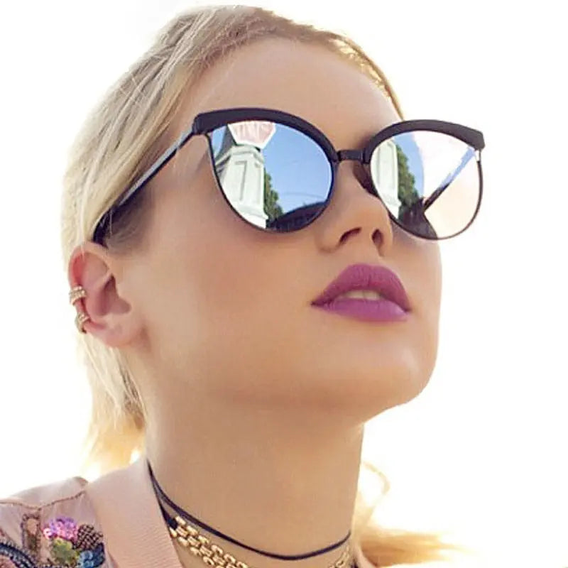 Cat Eye Brand Designer Sunglasses Women Luxury Plastic Sun Glasses Classic Retro Outdoor Eyewear Oculos De Sol Gafass-sss62 mysite